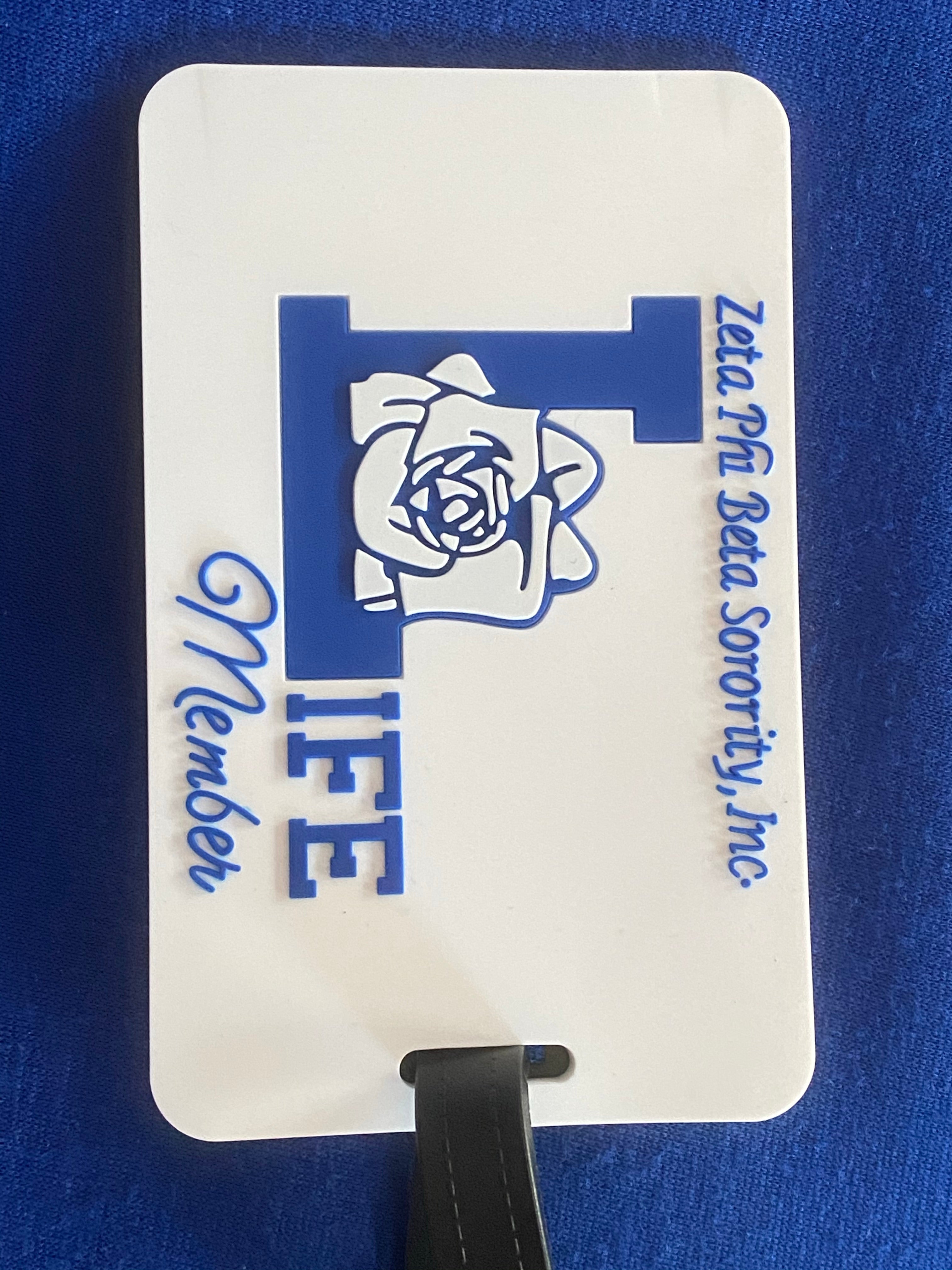Life Member luggage tag