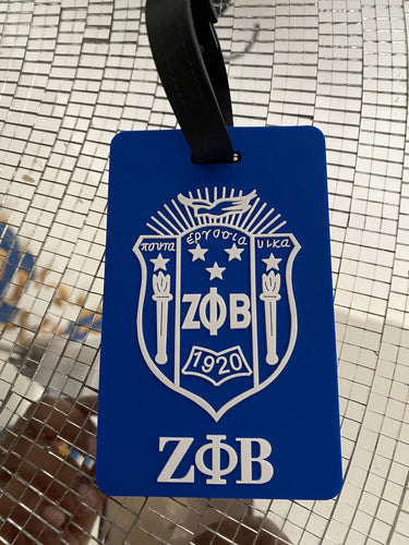 2D luggage tag
