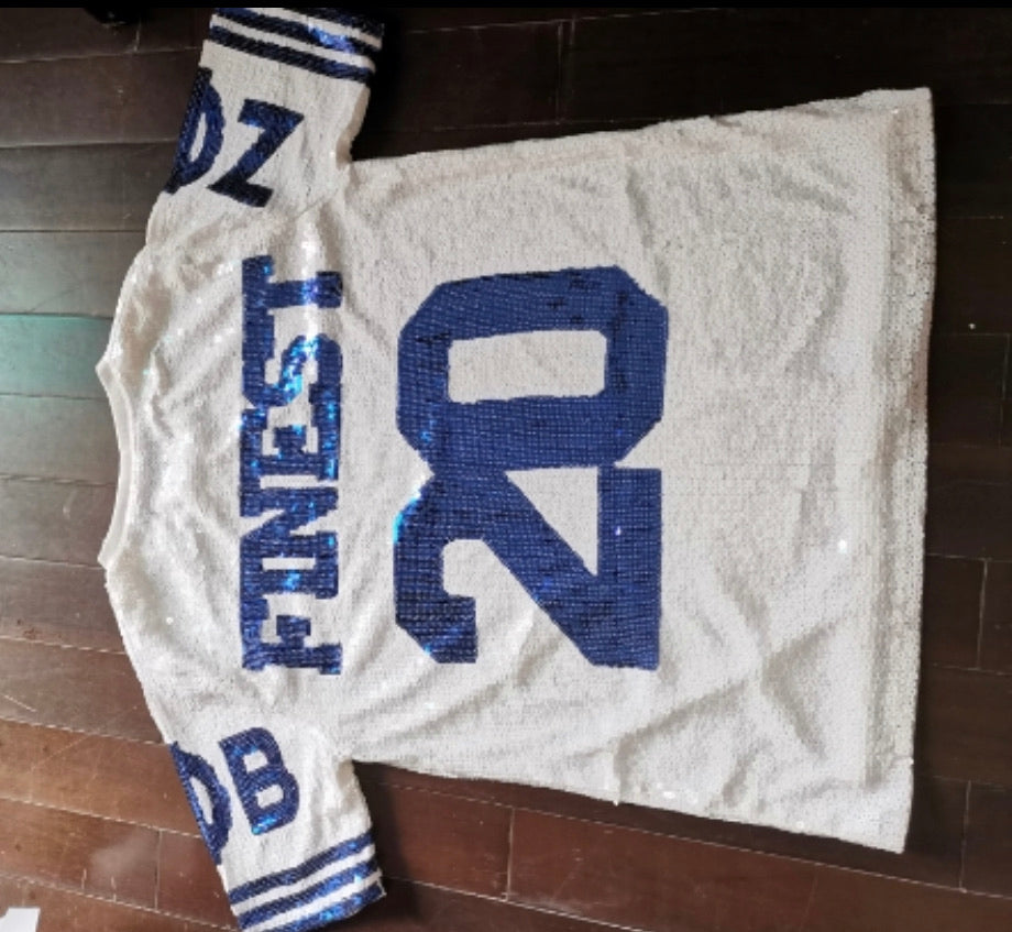 PRE-ORDER Zeta sequin jersey