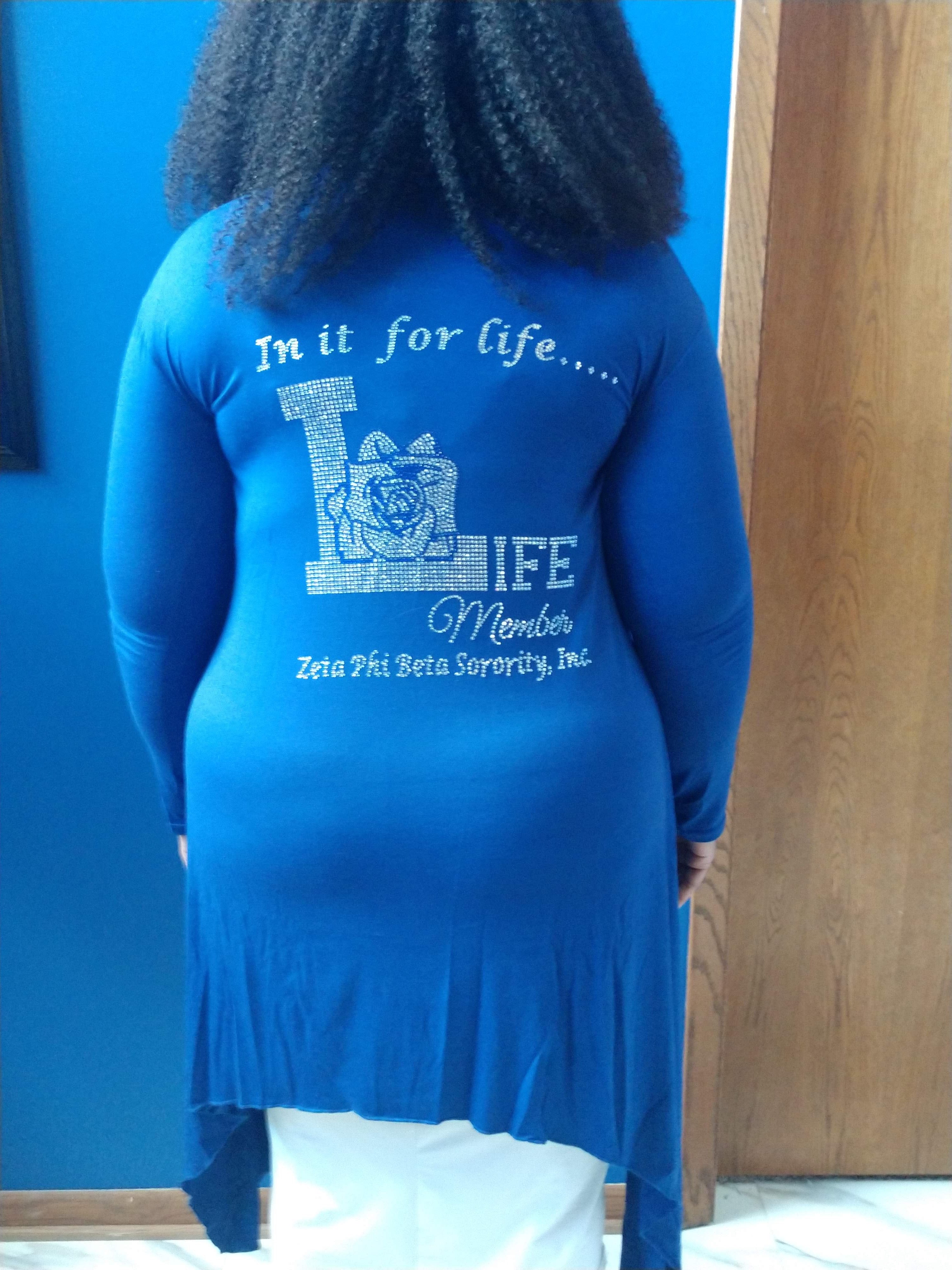 Life Member cardigan