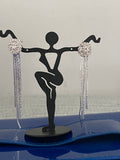 Drop earrings