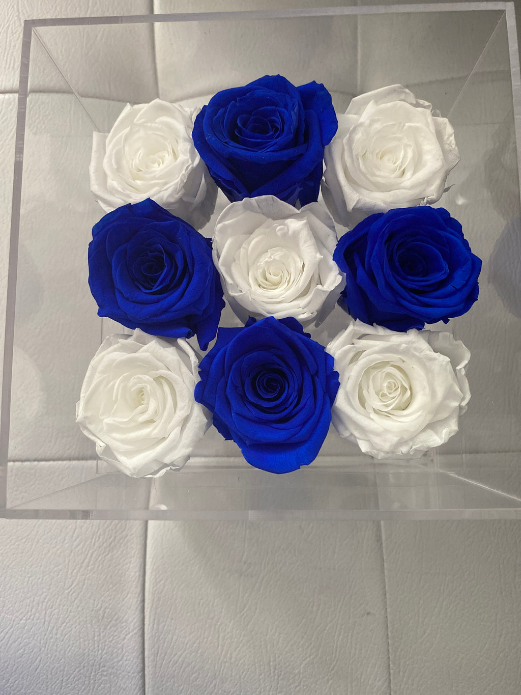Preserved Roses in acrylic box