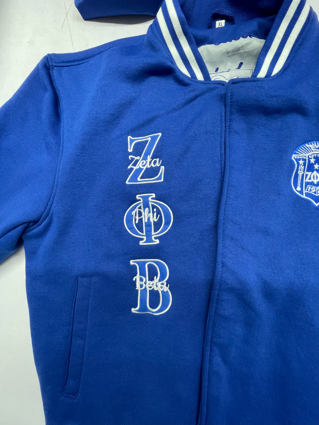 Zeta varsity jackets