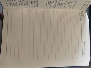 5.7x8.26 notebook & pen