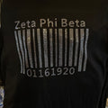 Barcode Founder’s day bling shirt