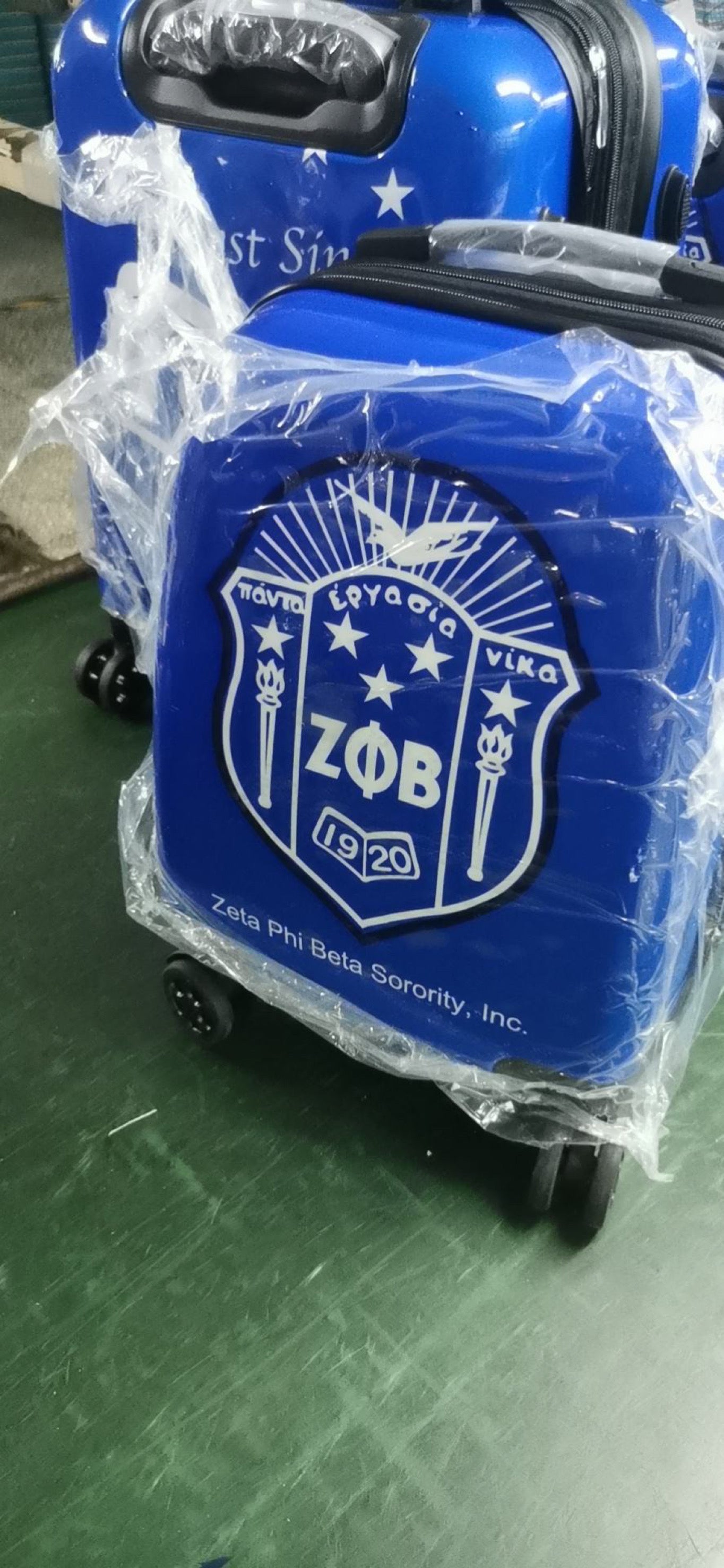 4 piece Zeta Nationally Approved Luggage set