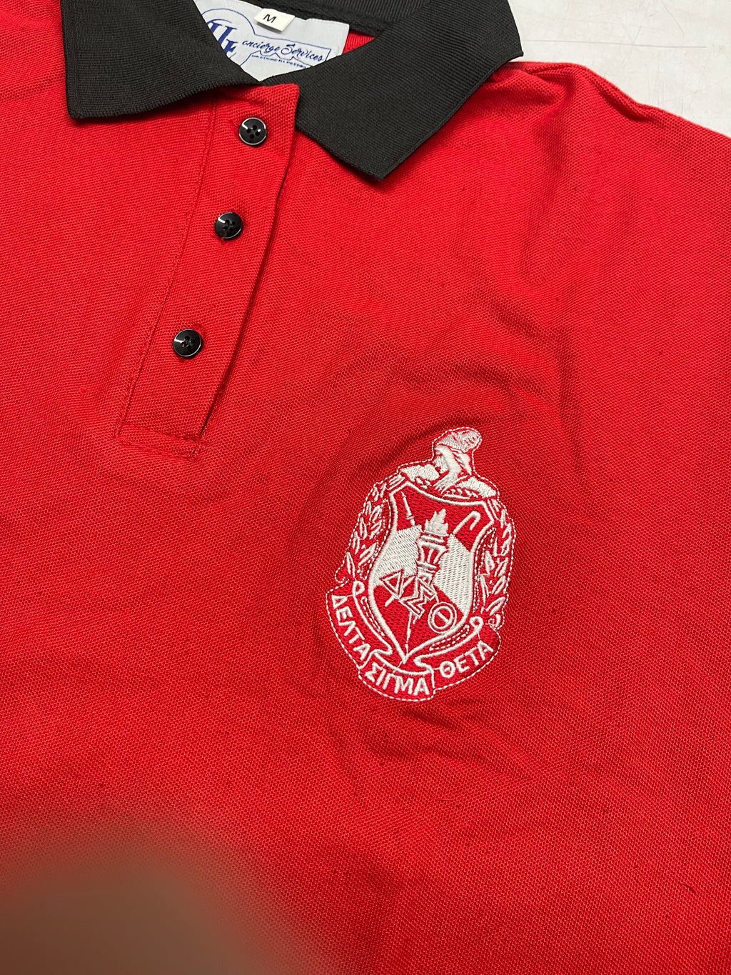 Delta polo shirts
