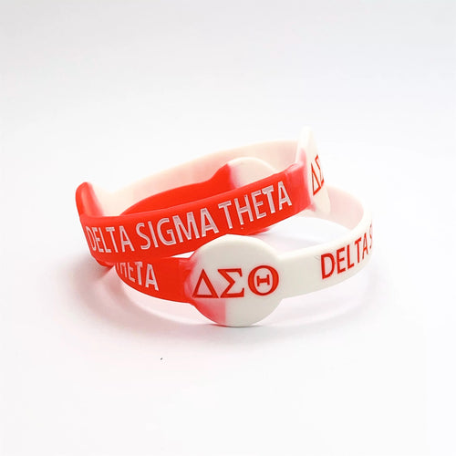 Delta silicone bracelet