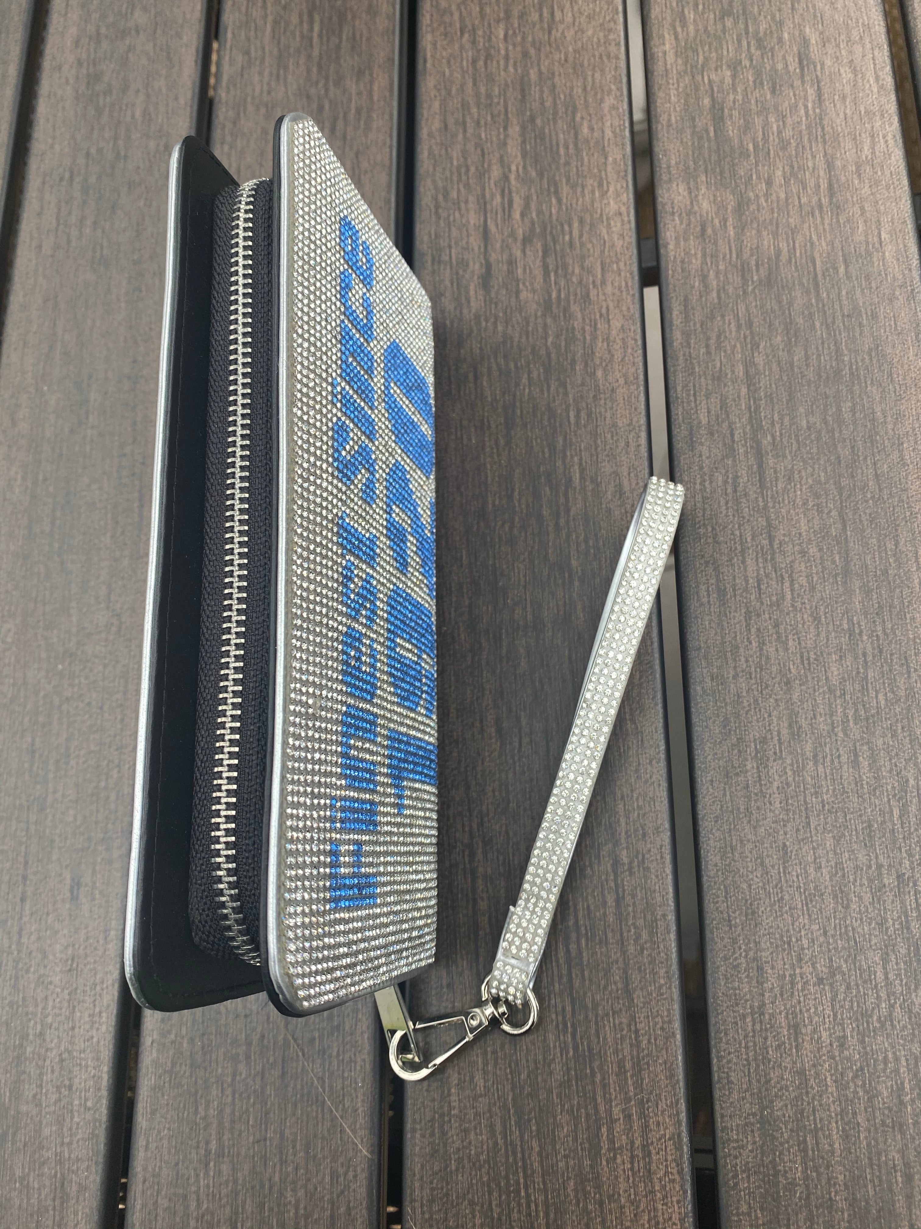 All bling Zeta clutch