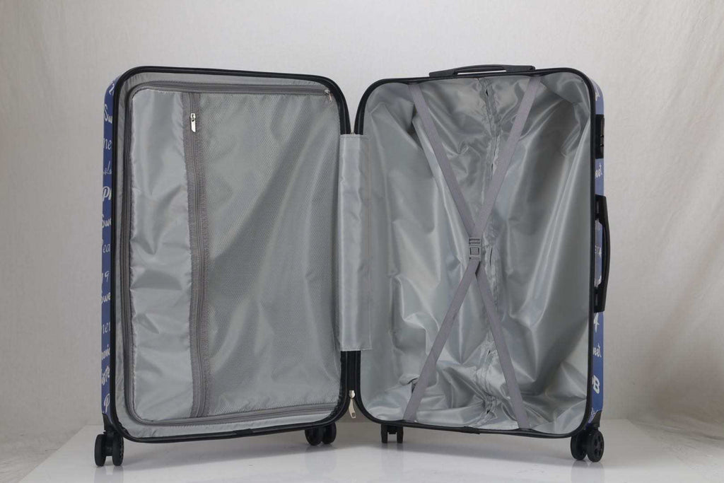 4 piece Zeta Nationally Approved Luggage set