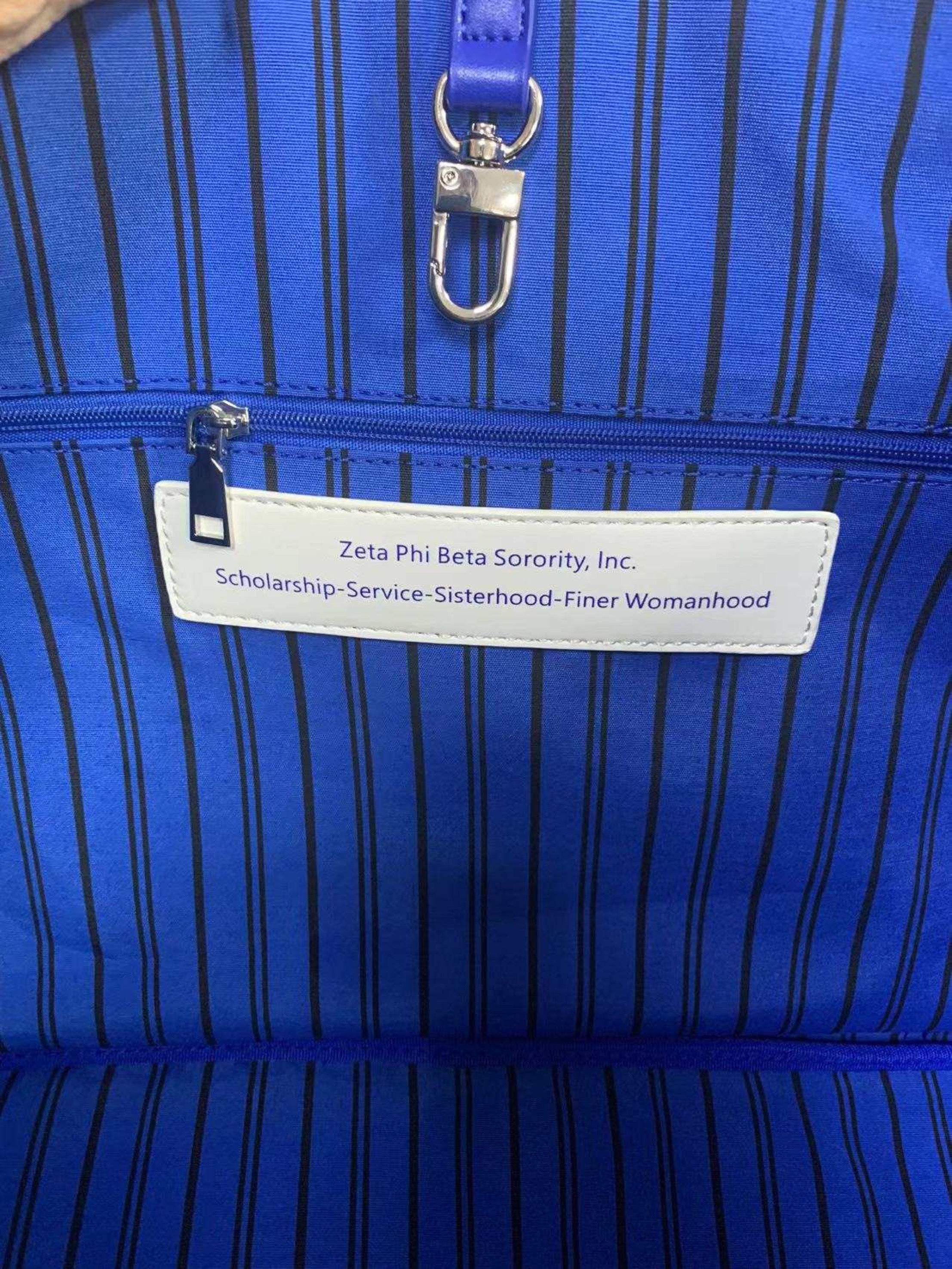 Oversized Zeta tote bag