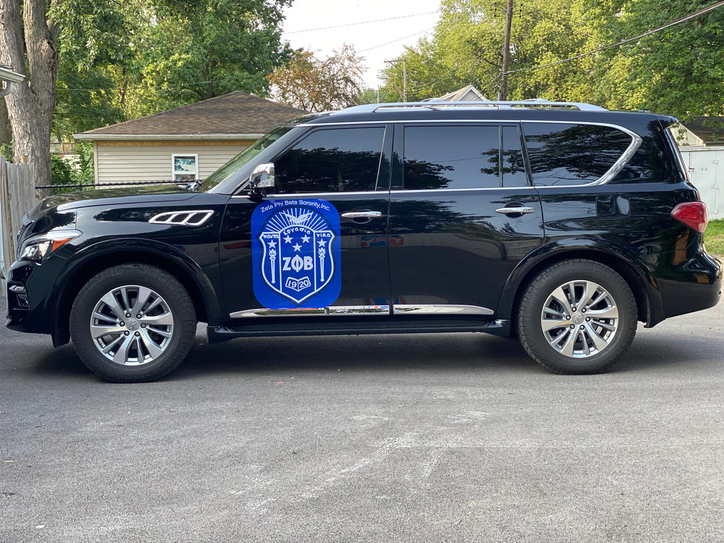 Magnetic vehicle decal (Nationally Approved)