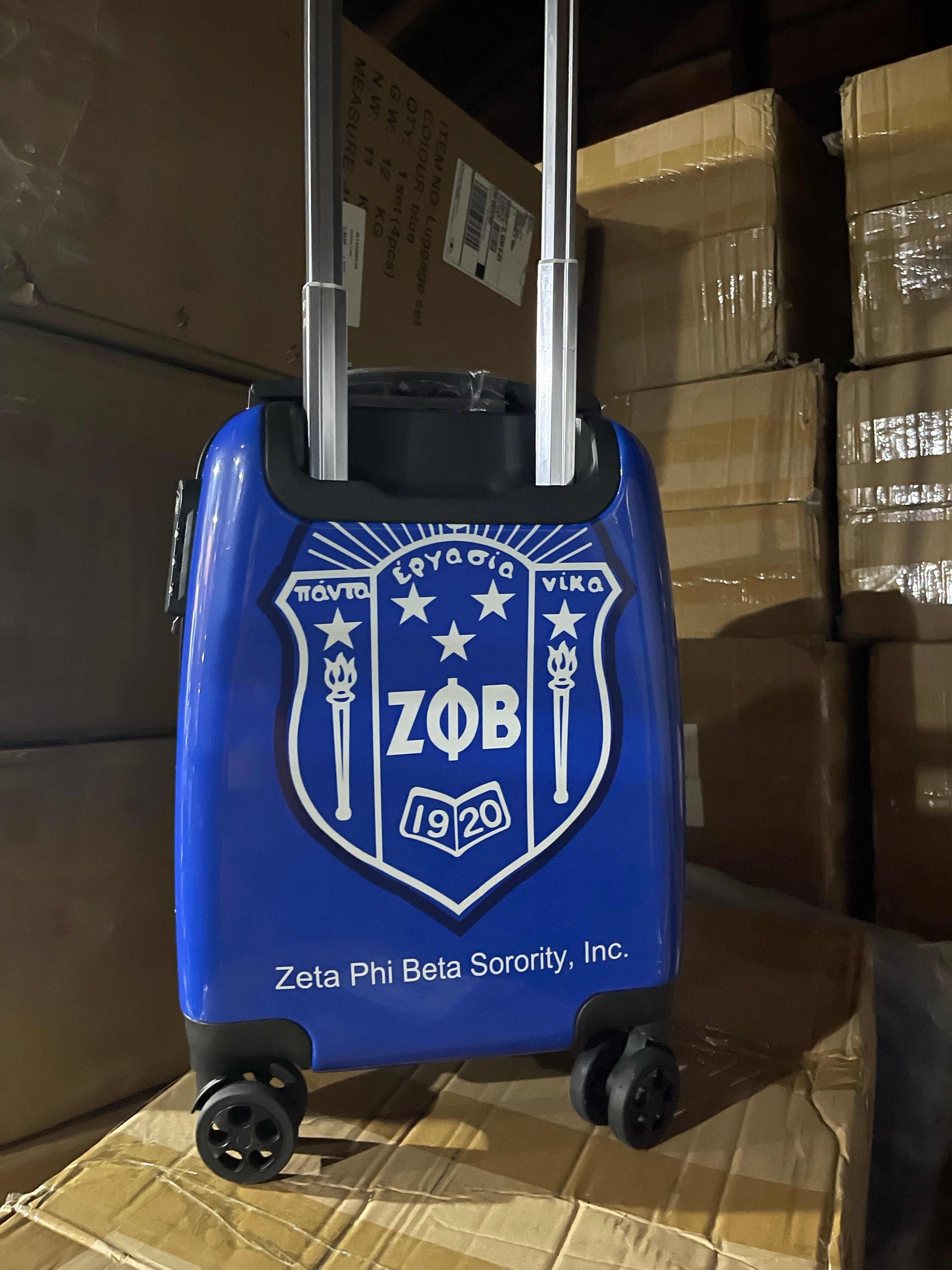 4 piece Zeta Nationally Approved Luggage set