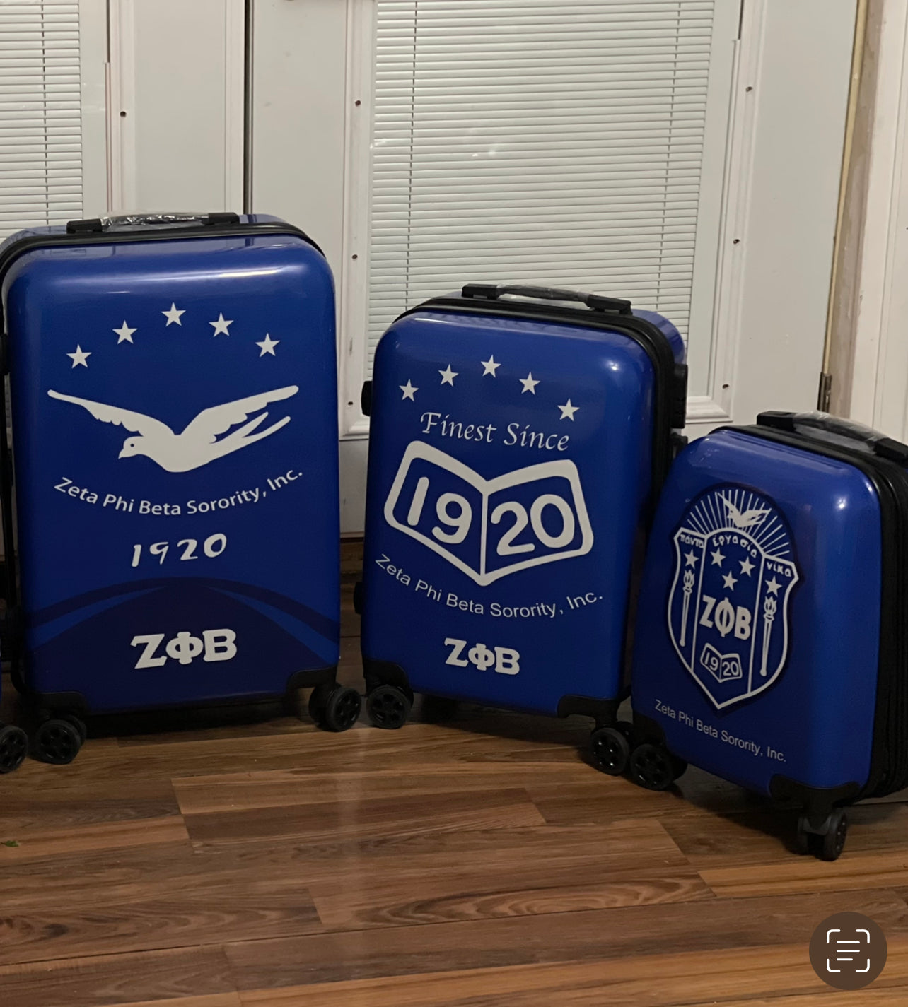 3 piece Zeta luggage bundle
