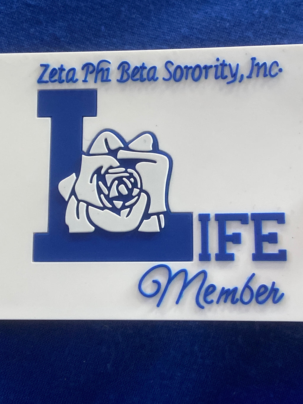 Life Member luggage tag