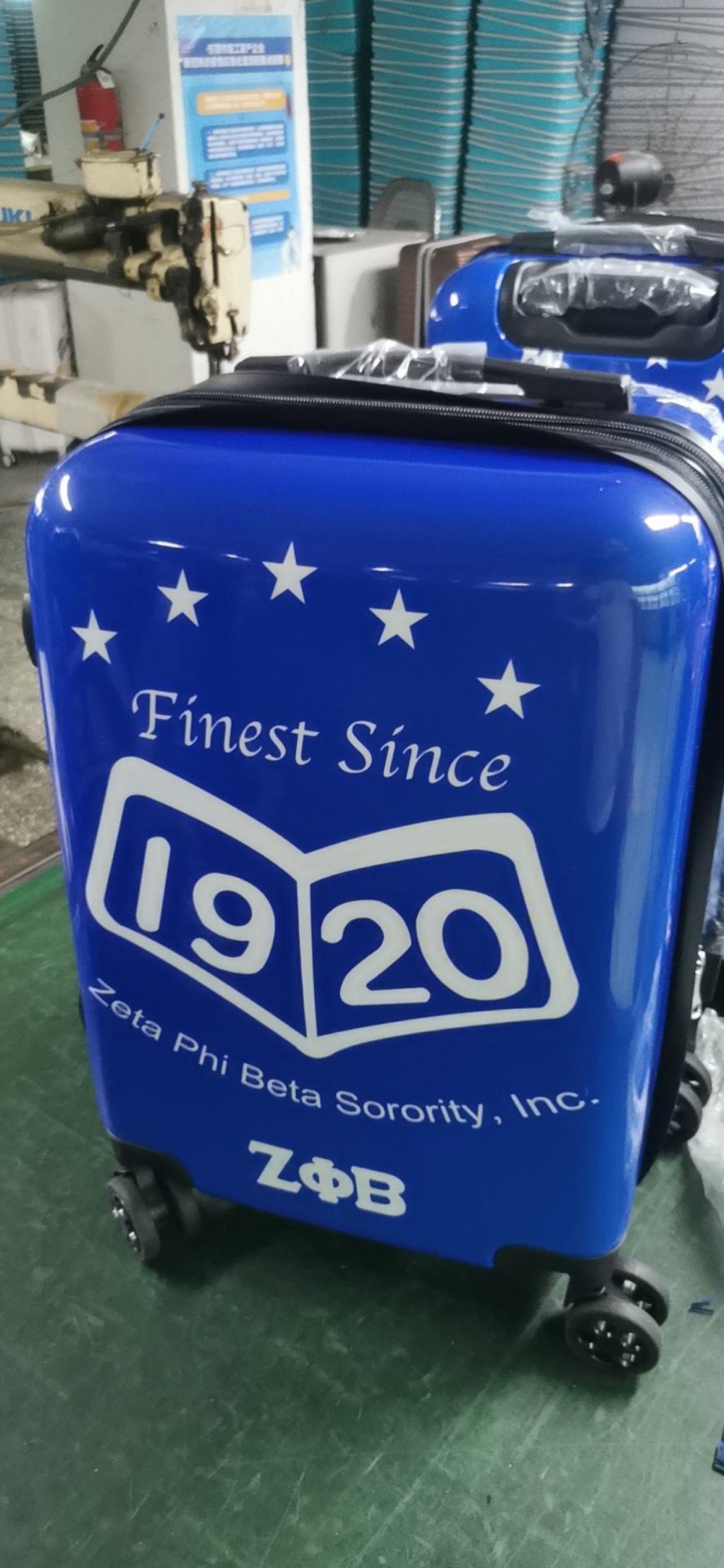 4 piece Zeta Nationally Approved Luggage set