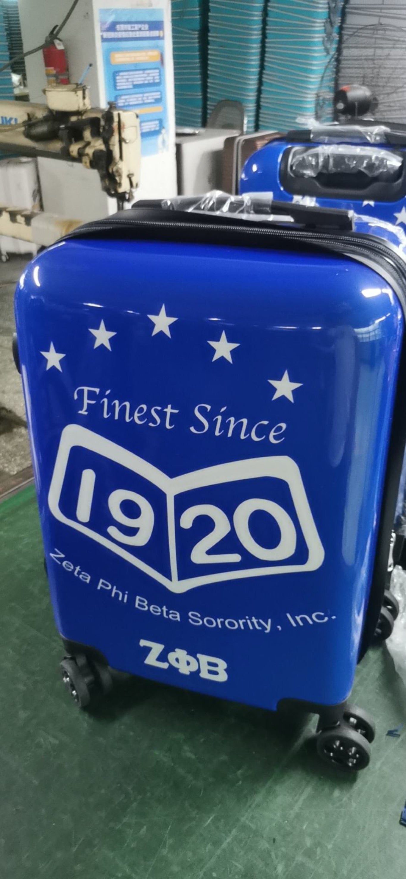 4 piece Zeta Nationally Approved Luggage set