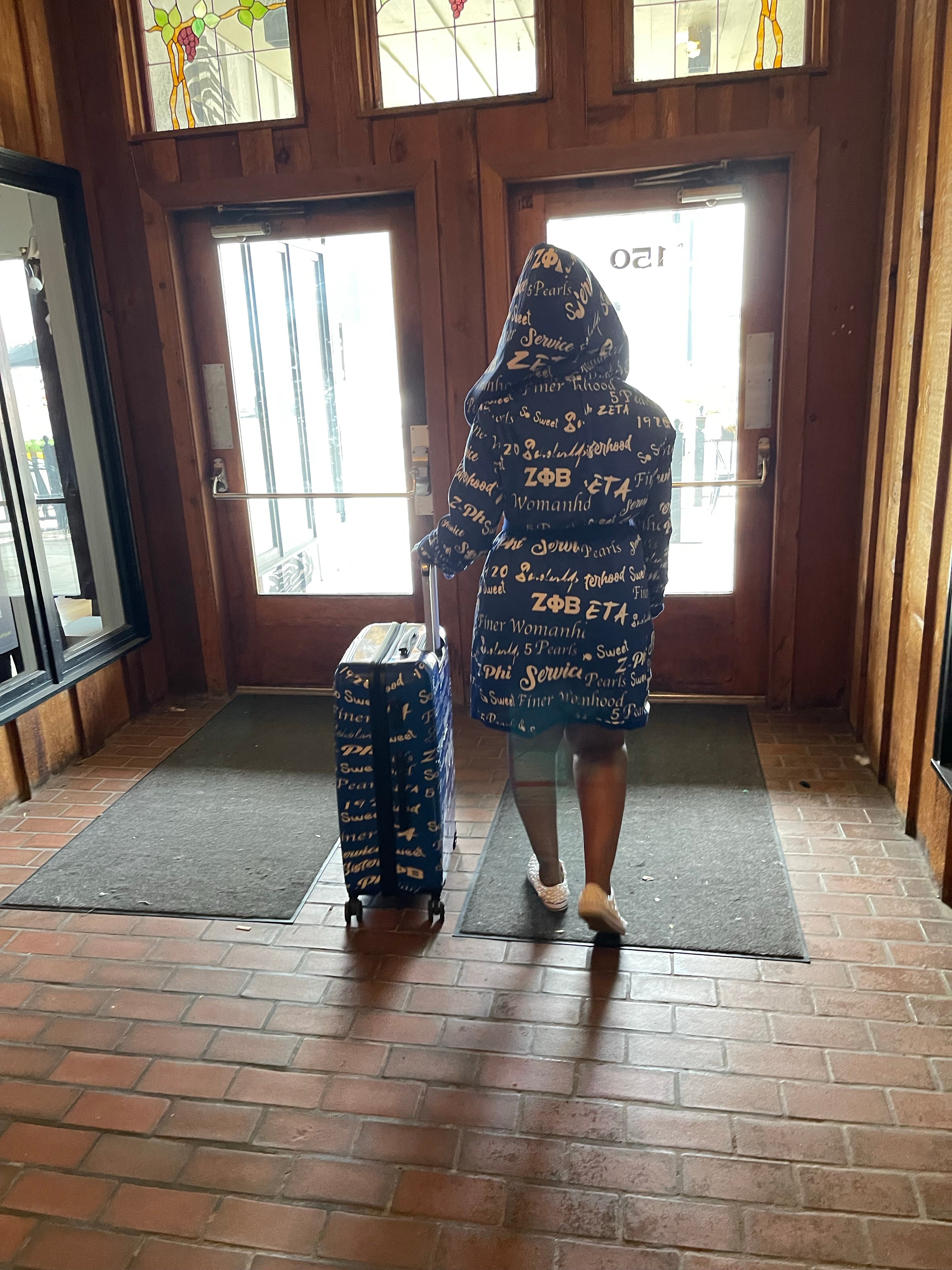 Reversible light weight wool coat with hood