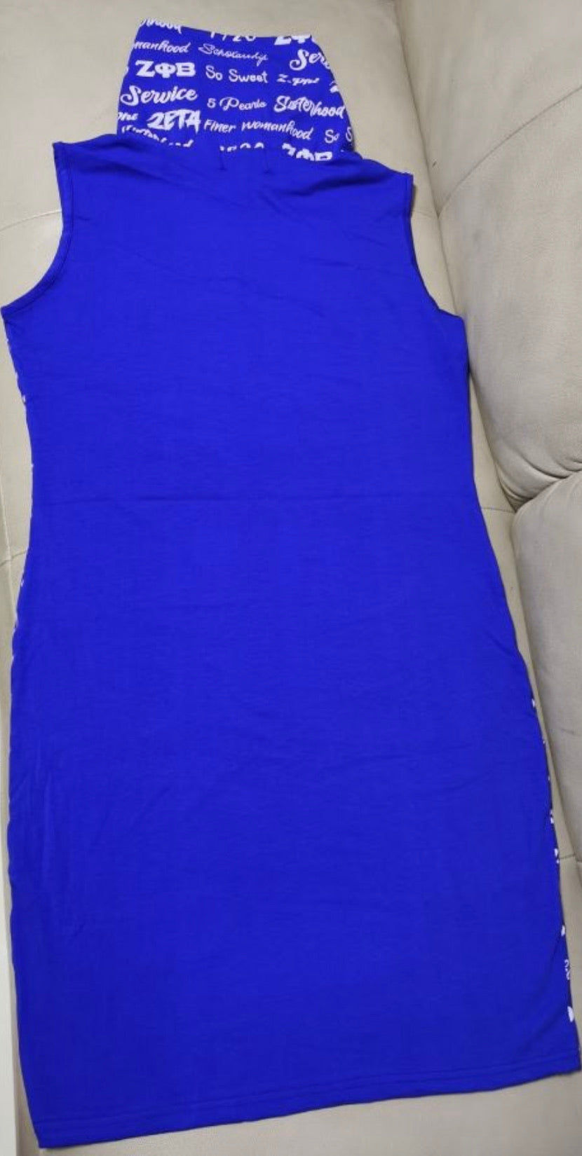 Nationally Approved Zeta word art dress