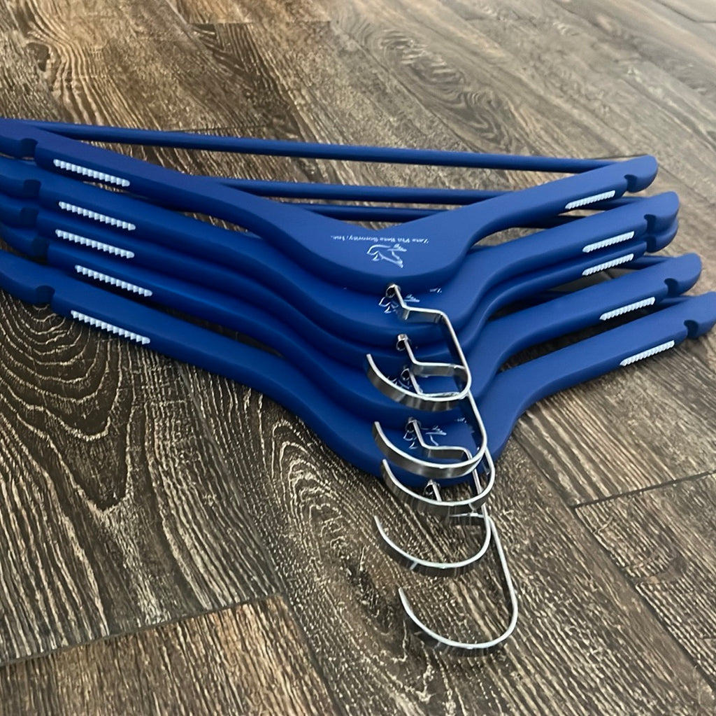 Royal blue ZETA hangers