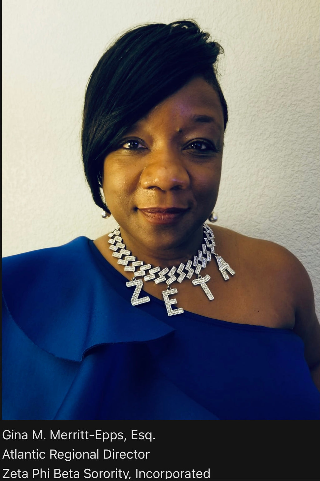 “The Gina” Baguette ZETA choker necklace