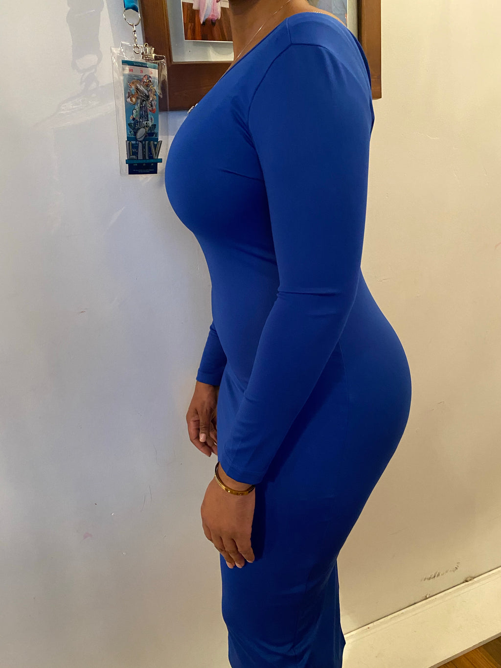 Zippy back dress