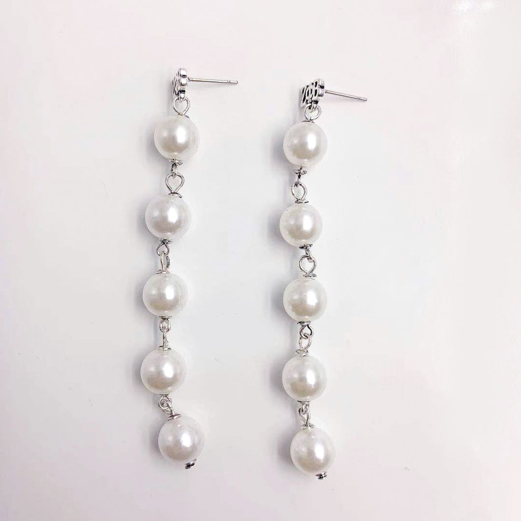 ZPB 5 pearl earrings