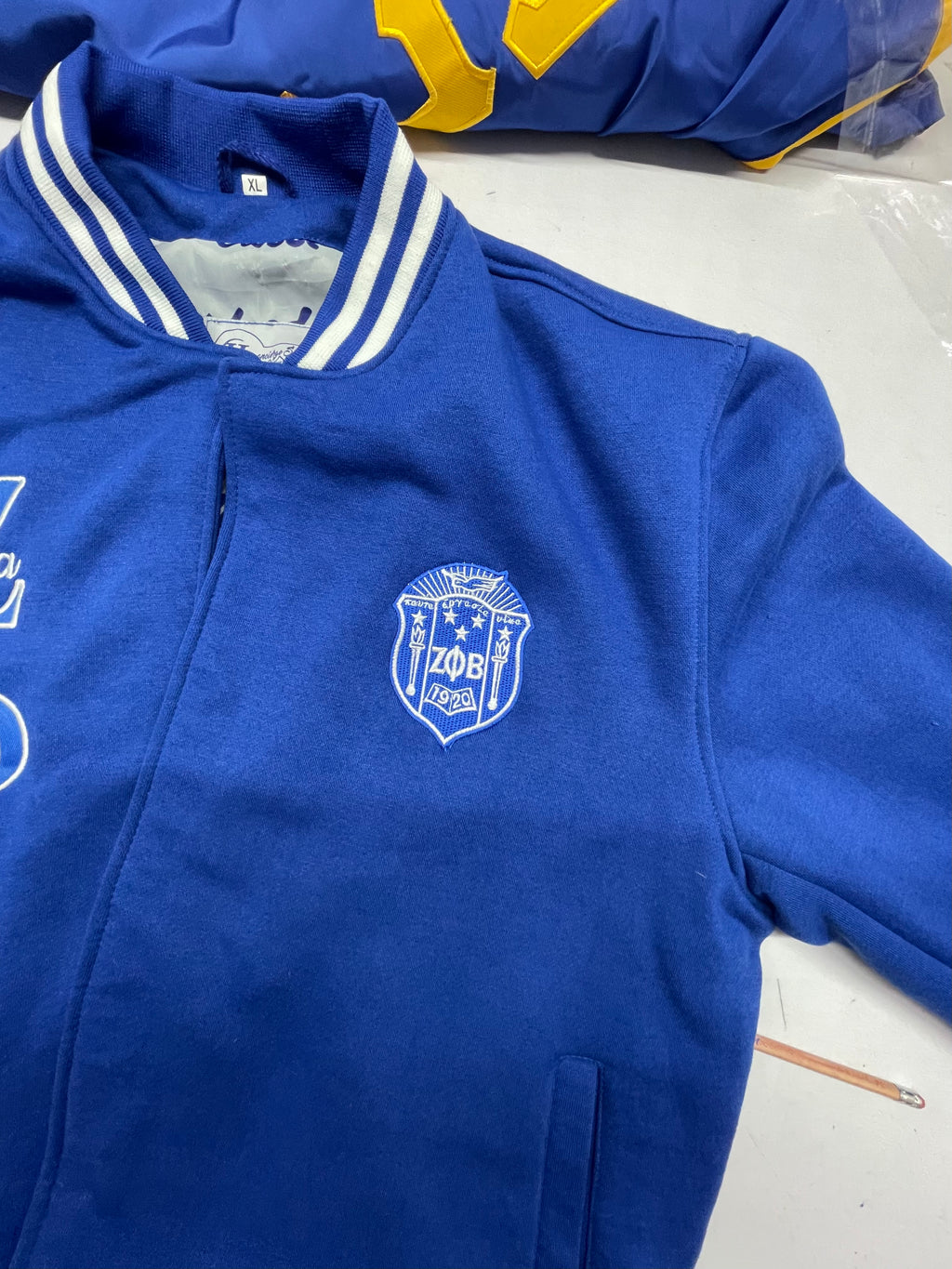Zeta varsity jackets