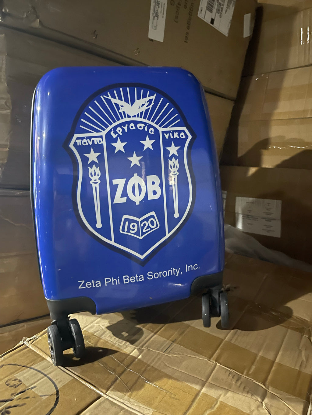 4 piece Zeta Nationally Approved Luggage set