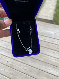 5 earring/necklace set