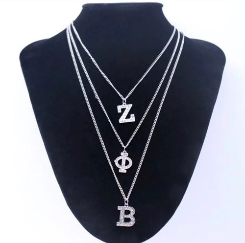 3 strand ZPB necklace