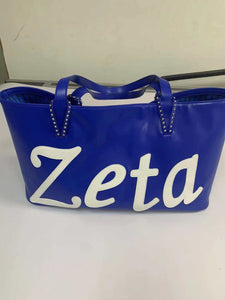 Oversized Zeta tote bag