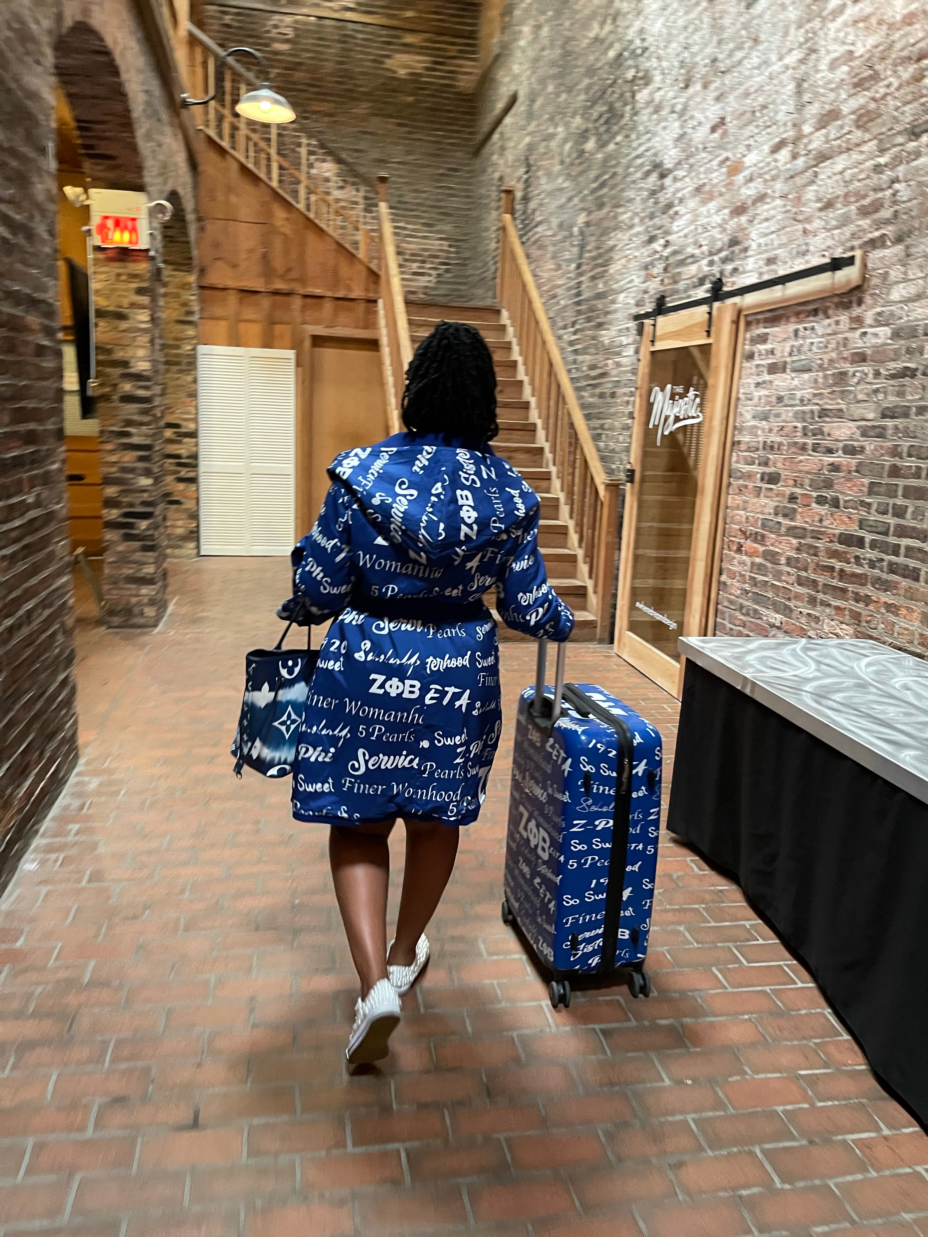 Reversible light weight wool coat with hood