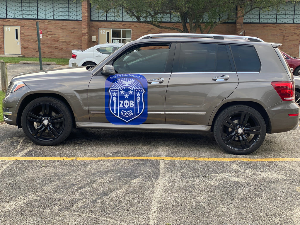 Magnetic vehicle decal (Nationally Approved)