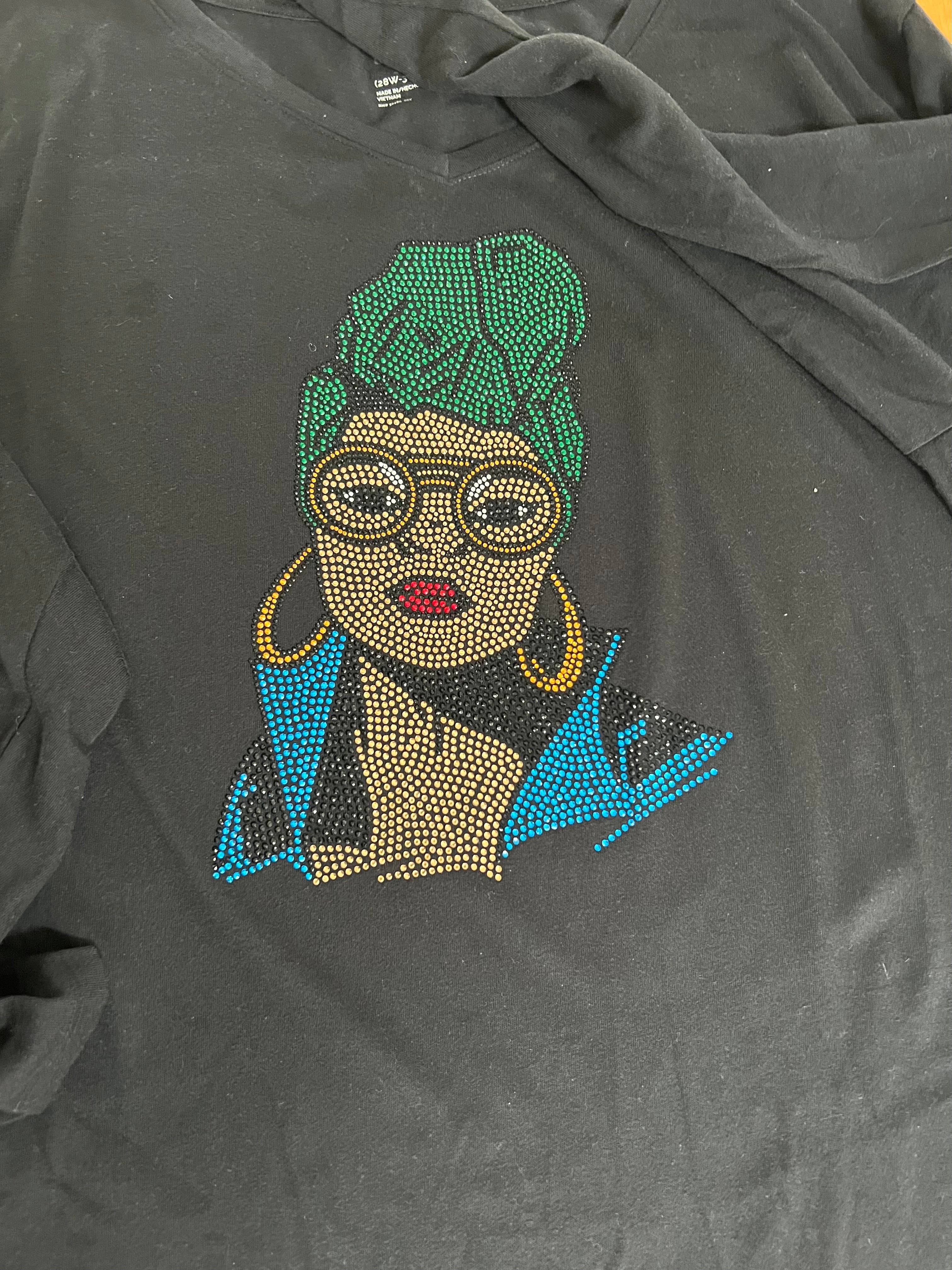 Black & beautiful bling