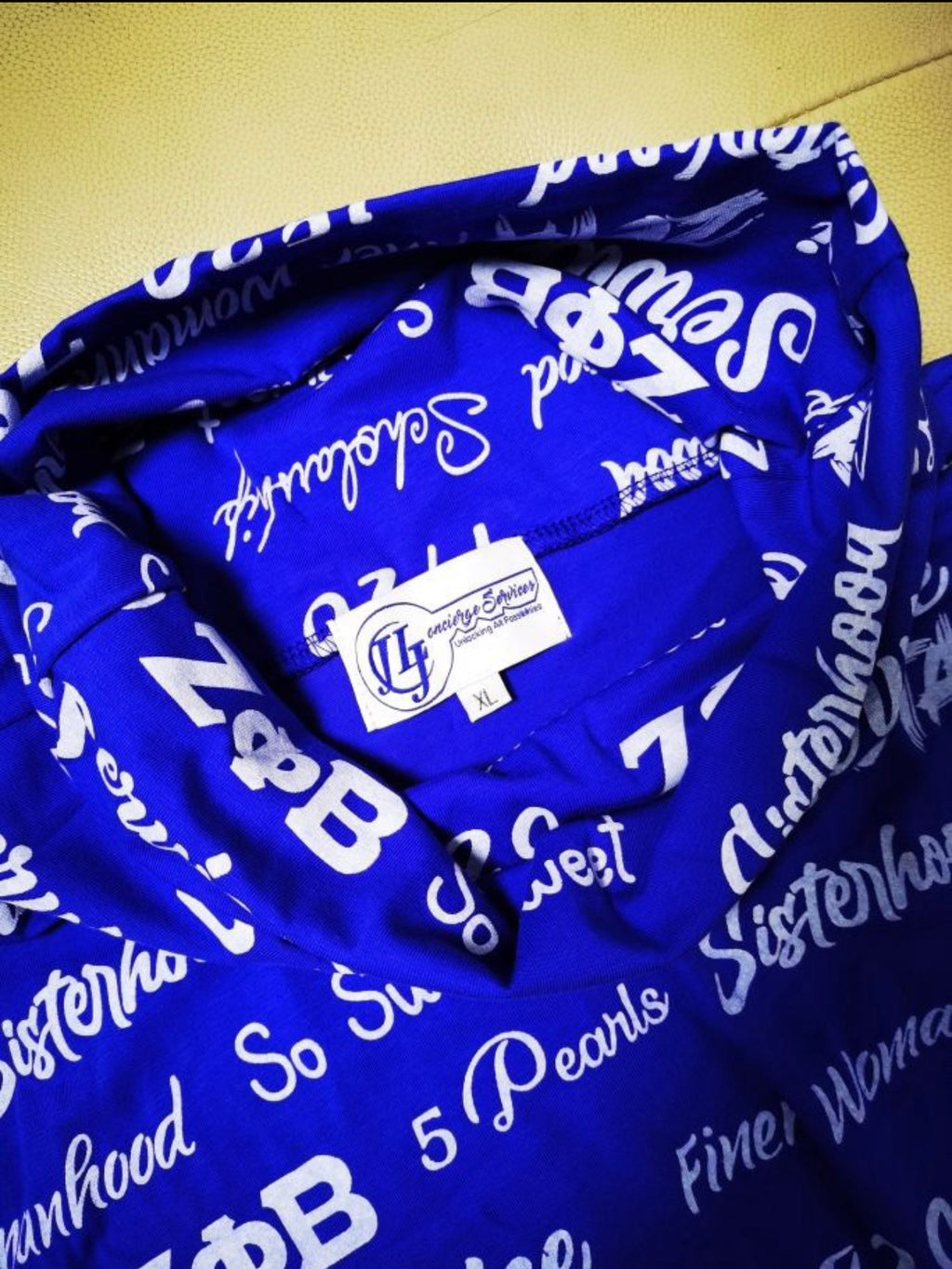 Nationally Approved Zeta word art dress