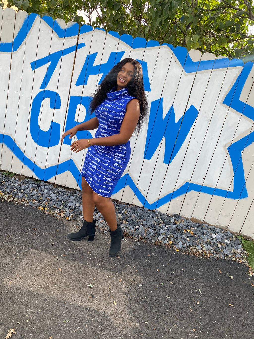 Nationally Approved Zeta word art dress