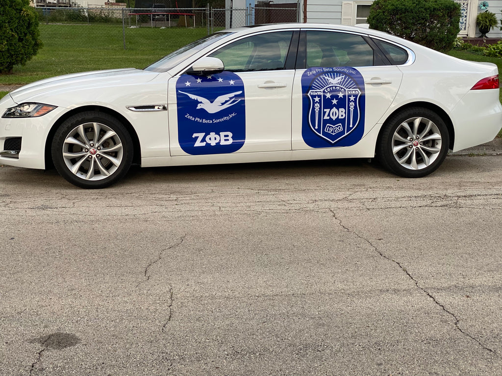 Magnetic vehicle decal (Nationally Approved)
