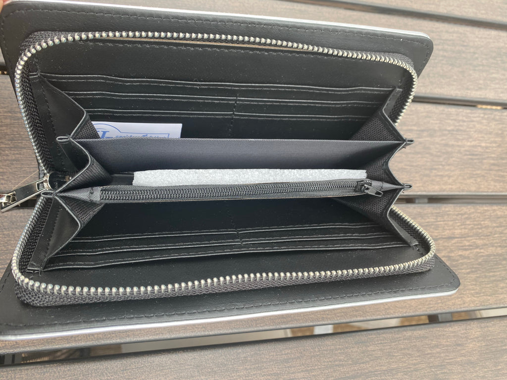 All bling Zeta clutch