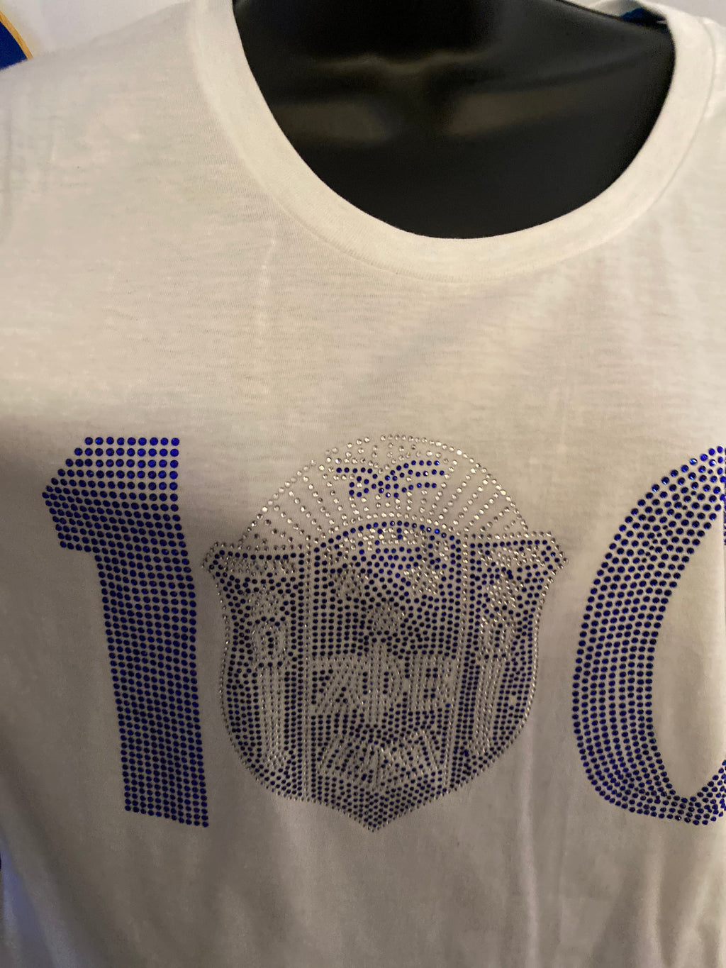 100 bling short sleeve shirt only