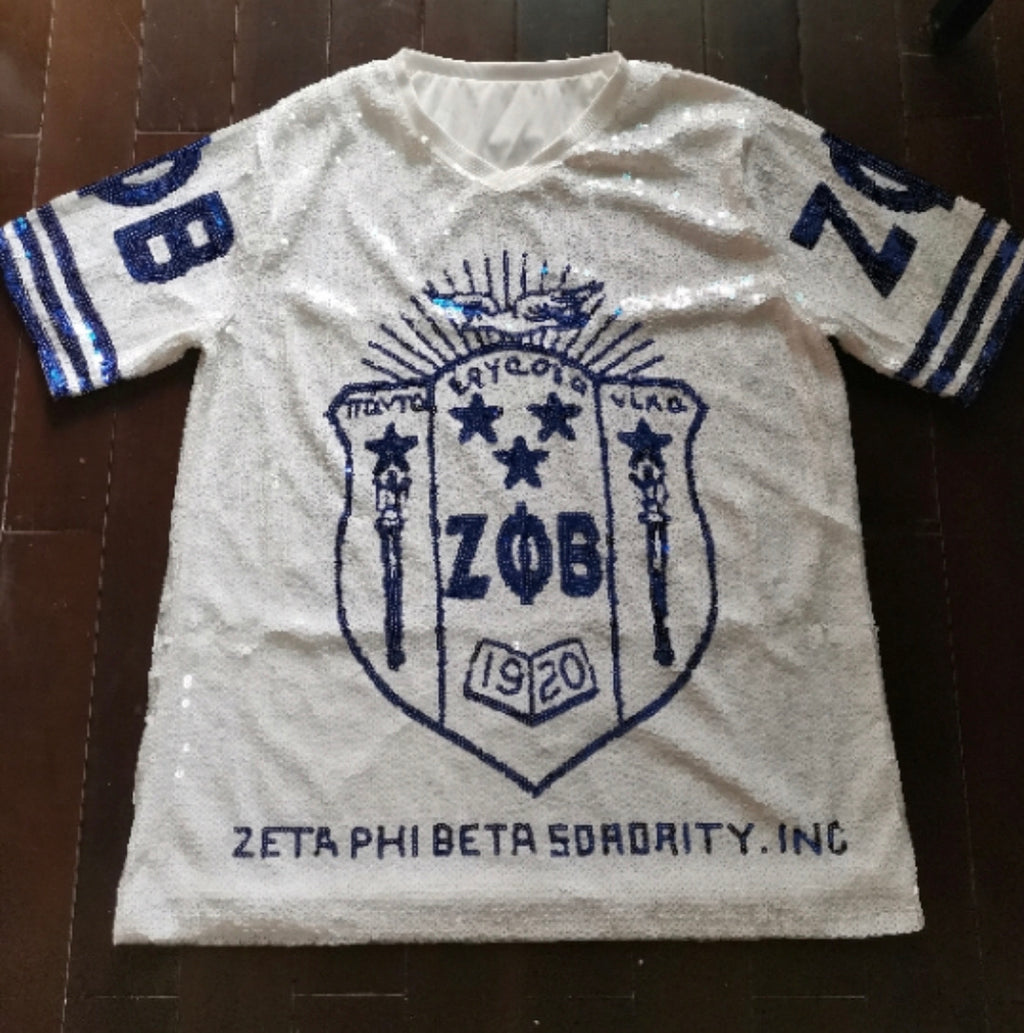 PRE-ORDER Zeta sequin jersey